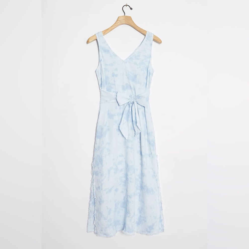 Cloth & Stone for Anthropologie Frayed Tie-Dye Dress | Size XS | NWT